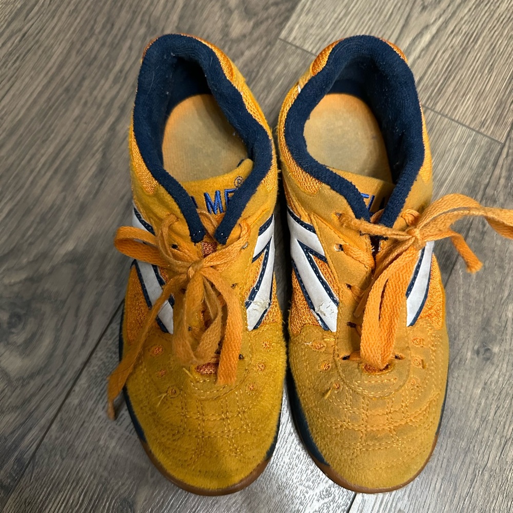 Orange Kelme size 1 boys shoes